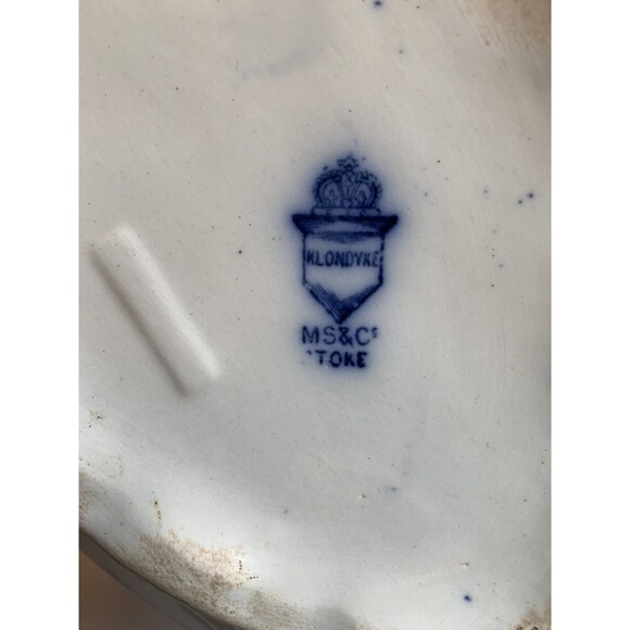 1900 Klondyke MS&CE Serving Dish - Imperfect - Picture 9 of 9